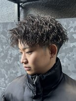 キングオブヘア バイ ノイズ 梅田茶屋町店(KING of hair by NOISM)&nbsp;*NOISMツイストスパイラルツーブロックマッシュセンターパート