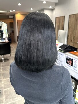 シャムオーツー 国分寺(CHAM:O2) 暗髪カラー/ナチュラルブルーブラック/透明感カラー