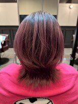 クロエバイラヴィズム 三条店(CLOE by LUVISM) ハイライトピンクバイオレットカラー