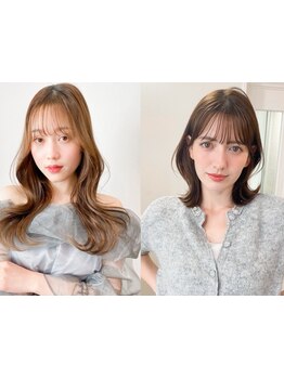 カウンセリングを重視し、お客様一人ひとりの髪質やクセを見極め、あなたに似合うスタイルを提案します☆