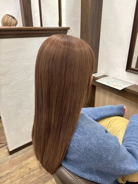 アミリー ひたち野うしく店(Amily) ハイライトバレイヤージュダブルカラーケアブリーチ30代40代