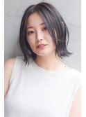 20代30代40代大人可愛い髪質改善カラー肩ラインエアリーボブ