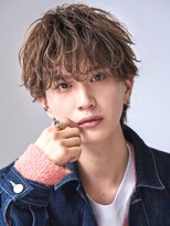 オーシャントーキョーオーバー 渋谷(OCEAN TOKYO OVER)&nbsp;韓国ツーブロックシャドウパーマニュアンスラウンドマッシュ