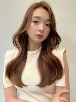 ネイロ バイ ジルブラン 葛西(NeiRo by JIL BLAN) レイヤーカット白髪ぼかしハイライトダブルカラーインナーカラー