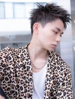 ケアリー 練馬(Carelly)&nbsp;ツイストパーマ七三オールバックマッシュウルフスリークショート