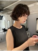 フレンチボブパーマ