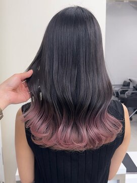 アライブ ハラジュク(ALIVE harajuku) グラデーションカラーバレイヤージュインナーカラー　ryota