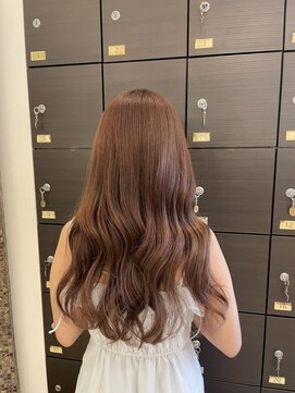 ヴィサージュ ギンザ VISAGE GINZA ピンクブラウン×ゆるウェーブ