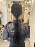 【sae】ロングタイトローポニー★