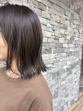 ブラン(Le BLANC) 【八幡 望弓】切りっぱなしグレージュカラー