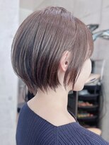 セイドット リー(Say. Ree)&nbsp;say.ショートボブひし形ショートダークレッドデザインカラー