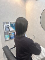 マイルームギンザ 銀座店(my room GINZA)&nbsp;【外はねボブ】伸ばしかけヘア　簡単スタイリング　銀座　東銀座