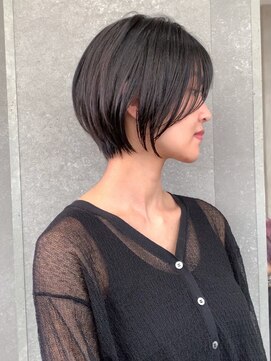ロンド 表参道店(Lond) ◇女性らしい長さを感じる美人ショート 表参道　前髪