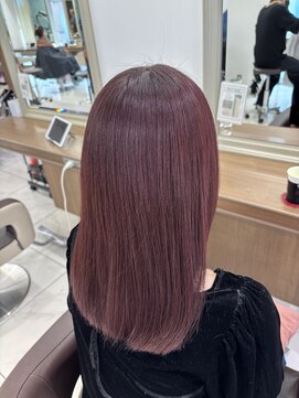 アッシュ 下北沢店(Ash) しっかり濃いめのピンクラベンダーカラー