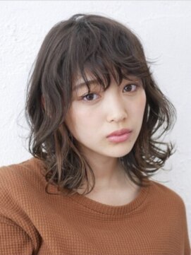 アース 四日市店(HAIR&MAKE EARTH) やわらか質感のナチュラルくびれミディ