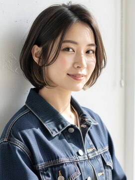 ニル 柏の葉(Nil) ☆大人ショートボブナチュラルボブミニボブインナーカラー☆