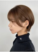 小顔ショート　マッシュショート