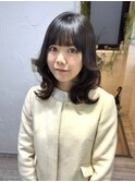 ◆髪質改善波巻きミディアム◆