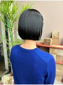 髪質改善◎大人可愛いミニボブ×30代40代艶髪/美シルエット