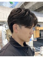 キングオブヘア バイ ノイズ 梅田茶屋町店(KING of hair by NOISM) フェザーパーマ