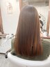 髪質改善ケアストレート+カット+うる艶トリートメント