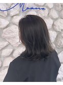 Moana【三島】#ニュアンスパーマ#透明感カラー#アッシュ
