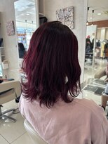 アール 滝ノ水店(#arl)&nbsp;ワインレッドでつくる色気ミディ