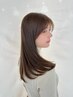 巻ける♪カット+酸性美髪矯正/ケアストレート+3stepTR¥19500【久喜駅】