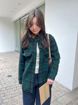チクロヘアー(Ticro hair) @g_kt5 olive greige