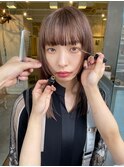 20代30代40代　ミルクティブロンド/レイヤースタイル