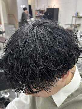 グロップ 町田(GLOP) 爽やか好印象メンズ波巻きパーマ