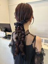 トパ タカオカ(topa takaoka)&nbsp;編みおろしhair