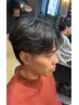 【3回目以降/沼る質感パーマ】メンズカット+パーマ+マイクロファインバブル