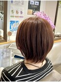ふんわりくびれボブ