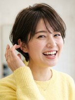 ソーエン バイ ヘッドライト 横須賀中央(soen by HEADLIGHT) 耳掛けもかわいい♪ゆるフワショート 20代30代40代50代