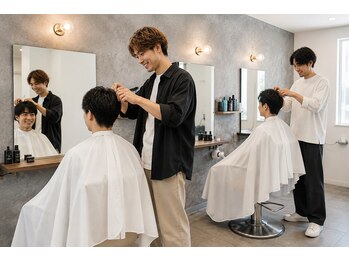 ブランチオム 大分大在店(branch homme)の写真/マンツーマンで丁寧に対応します！期待に応える確実な仕上がりで理想を叶えます☆