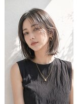 アッシュ 学芸大学店(Ash)&nbsp;ボブ/大人女性/シアーグレージュ/髪質改善/白髪ぼかし