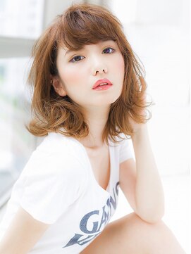 アジールヘア 池袋東口店(agir hair) 大人sweetミディ【池袋】【池袋東口】【池袋駅１分】