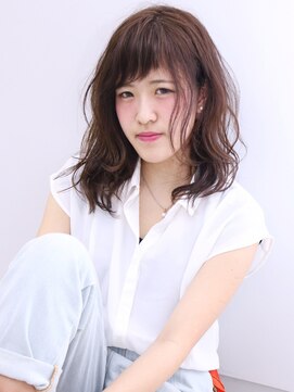 エムスラッシュ 本牧(M.SLASH) 【M.SLASH】抜け感ほつれウェーブa