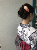 大人かわいい浴衣スタイル