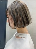 bob[ミニマムボブ、３Dカラー、グレージュ]