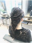 編みおろしアレンジ＊