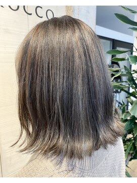 ロッコ 深谷店(ROCCO) #ハイライト#ホイルワーク#シルバーアッシュ#N.