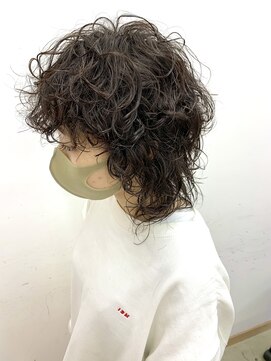 キューズ クラブ(cuz KLUB) 【cuzKLUB】ウルフレイヤー×エッジパーマ