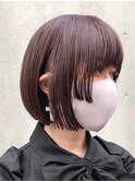 マッシュ/くびれヘア/ビタミンカラー[南青山/表参道駅]