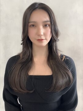 オリンテ バイ レシッド 表参道(orente by rcid) 【orente 表参道】モテ髪ロング×ラベンダー透明感カラー