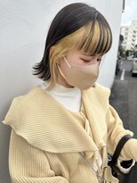 ジュエ ヘアー デザイン(Jue hair design)&nbsp;春色イエローインナー