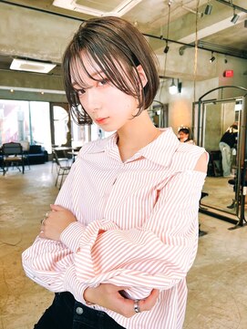 シエナ 渋谷(Siena) siena渋谷 ショートボブ×ブラウン