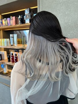 ロンドシェリ 仙台(Lond Cheri) シルバーインナーカラー/ケアブリーチ/ダブルカラーイメチェン