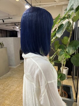 メリー オオサカ(Merly Osaka) ブルー好き必見！深みのあるオシャレカラー_dark blue_